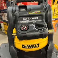 DEWALT 20V CORDLESS AIR COMPRESSOR FLEXVOLT $165