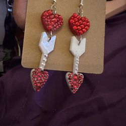 Valentine’s Day Earrings-Arrow Of Love