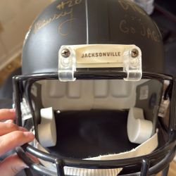 Jaguars Autographed Full Size Helmet Jalen Ramsey