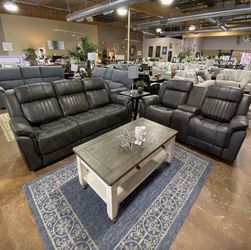 Double reclining sofa