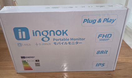 INGNOK YN02D 15.6" FHD Portable Monitor