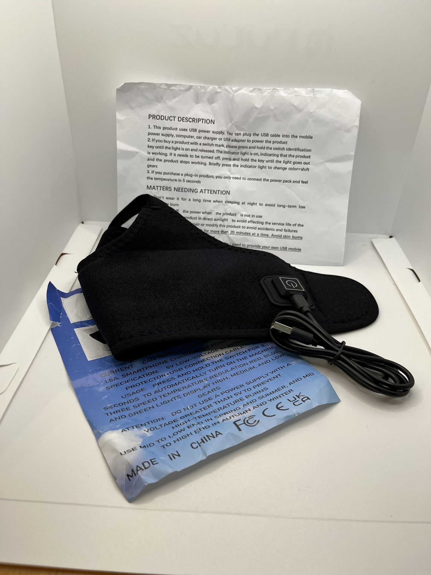 Brand New USB Heating Warm Ankle Brace