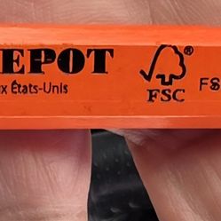 Home Depot Carpenters Pencil