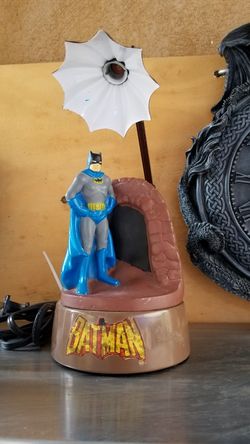 Vintage 1977 batman collectible desk lamp