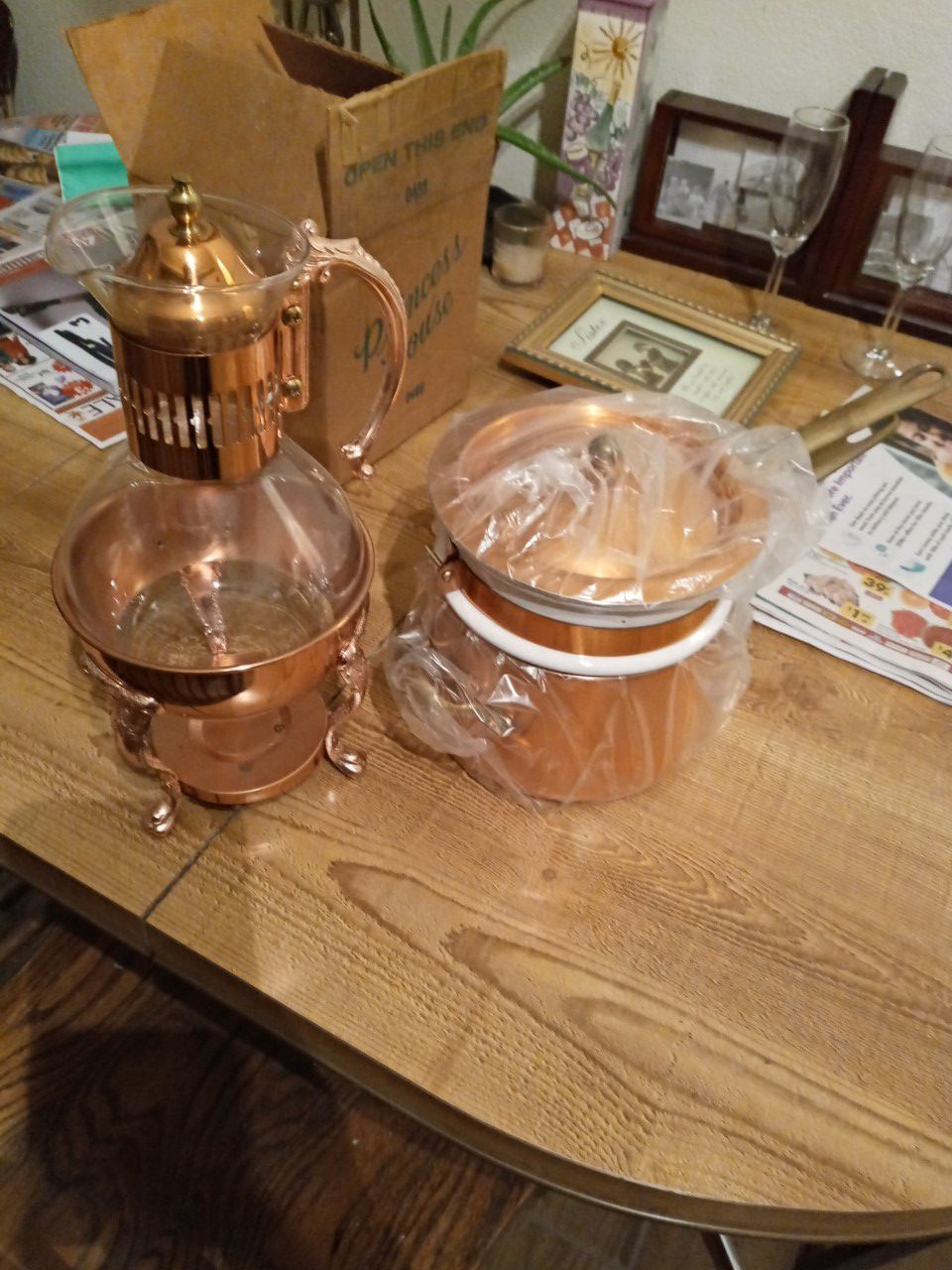 Copper Boiling pot&Double boiler
