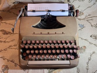 Super Tower Brand Typewriter For Sale