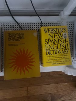 Spanish-English Dictionary Set of 2