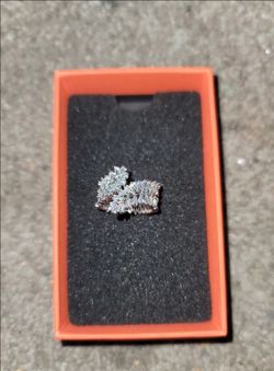 925 Sterling Silver Moissanite Ring