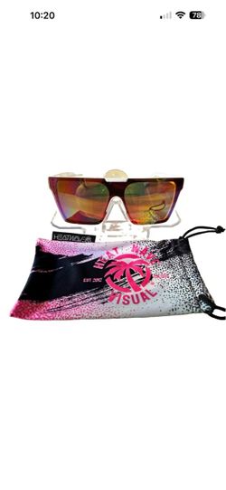 Heatwave CLARITY SUNGLASSES: white Polarized Lens