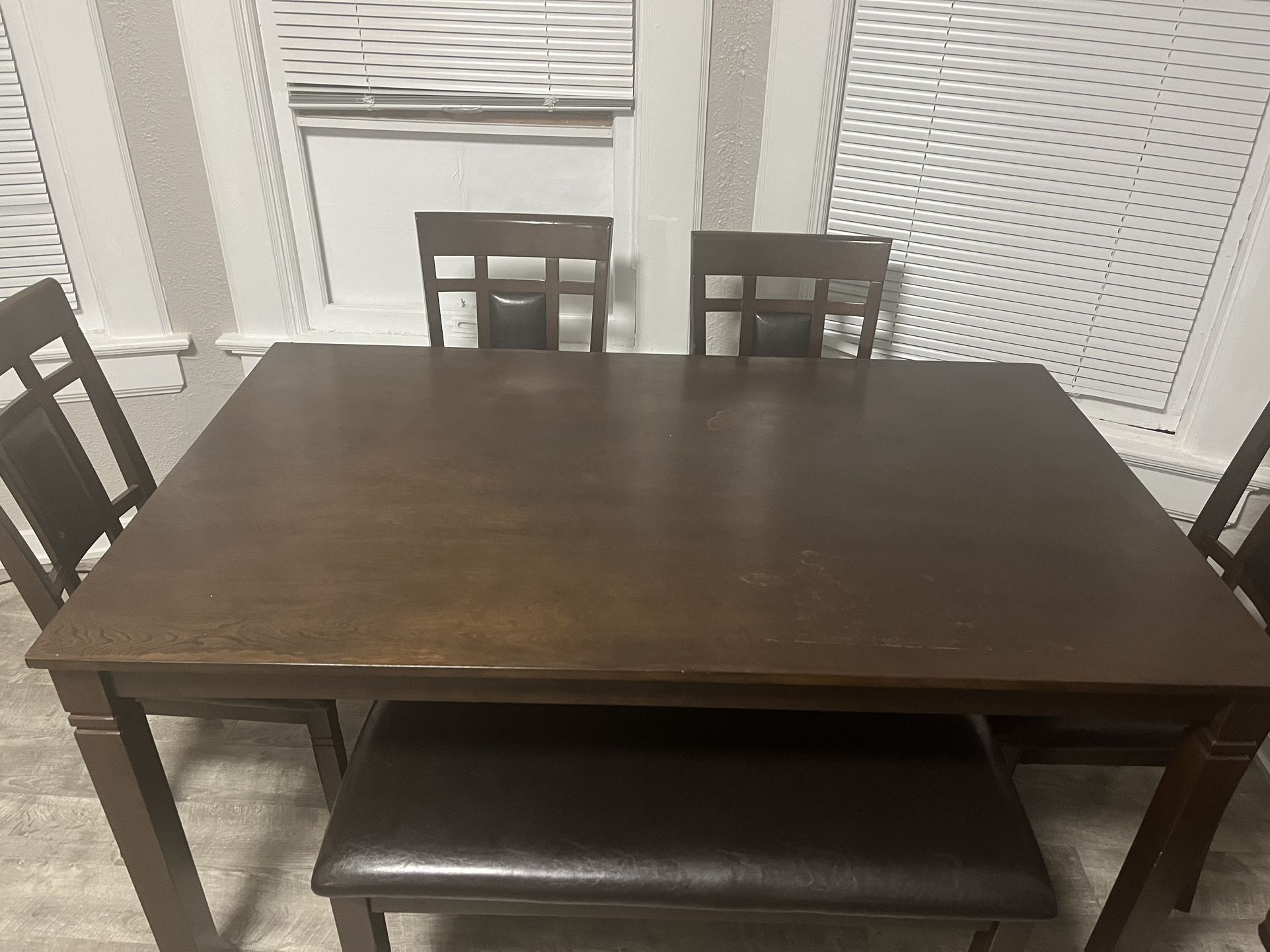 Brown Expresso kitchen Table Set 
