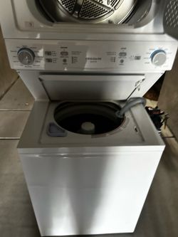 Frigidaire stackable washer and dryer
