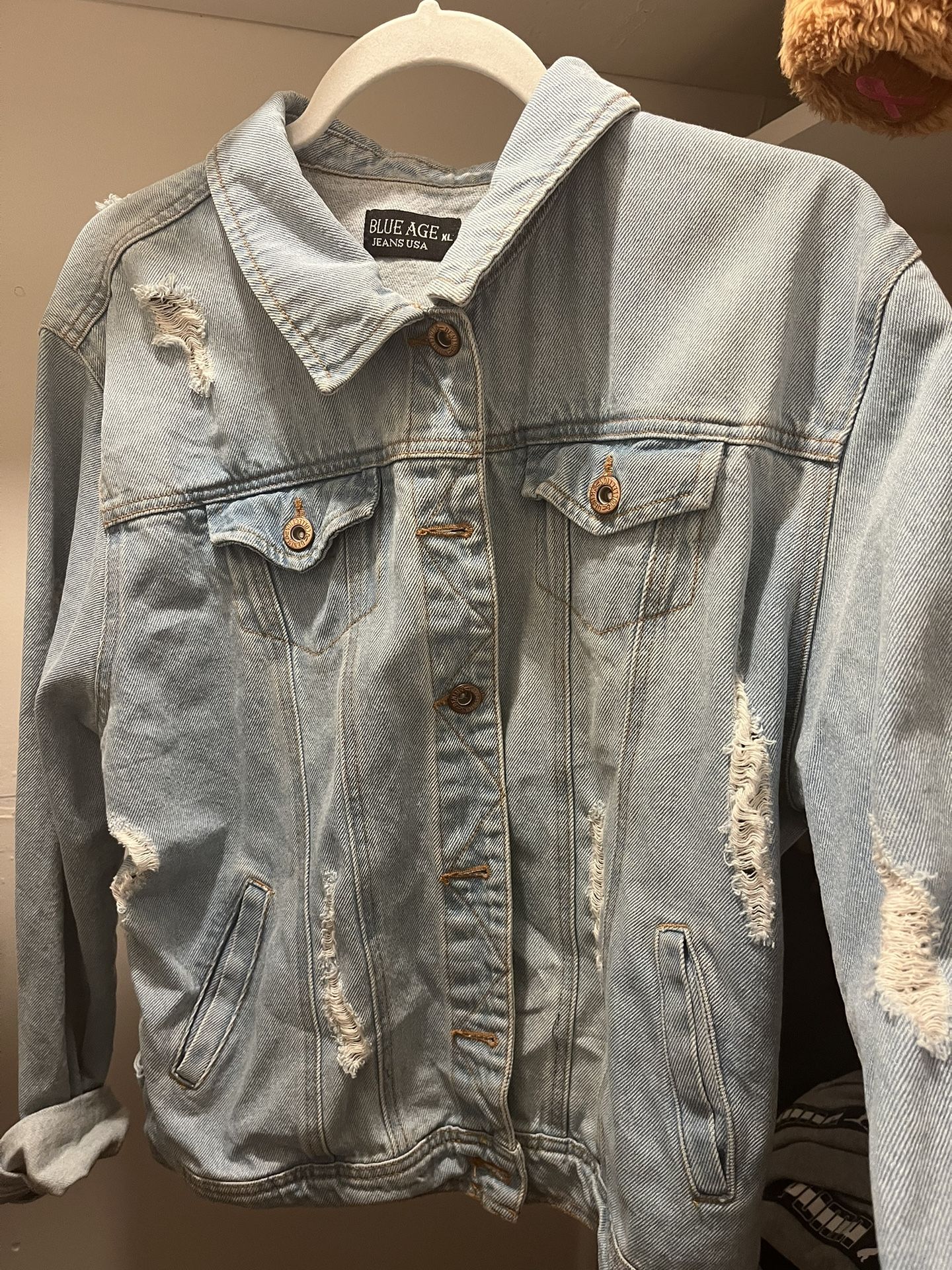 Punk Denim Jean Jacket