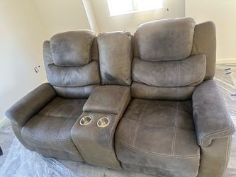 Ashley double reclining sofa