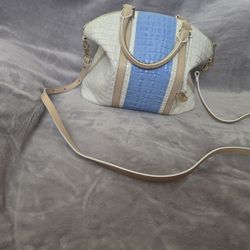 Brahmin Tri-Color Satchel