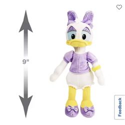 Disney Collection Daisy Duck Stuffed Animal