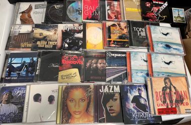 27 Music CDs Lot – 25 Different Titles + 2 Duplicates – R&B, Hip Hop & More
