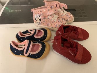 Toddler girls shoes Size 5, 6 and 7