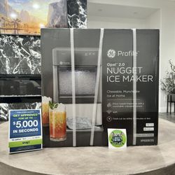 Ge Profile Opal 2.0 38lb Portable Ice Maker And Built In WiFi