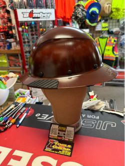 LIFT BROWN FULL BRIM SAFETY HARD HAT