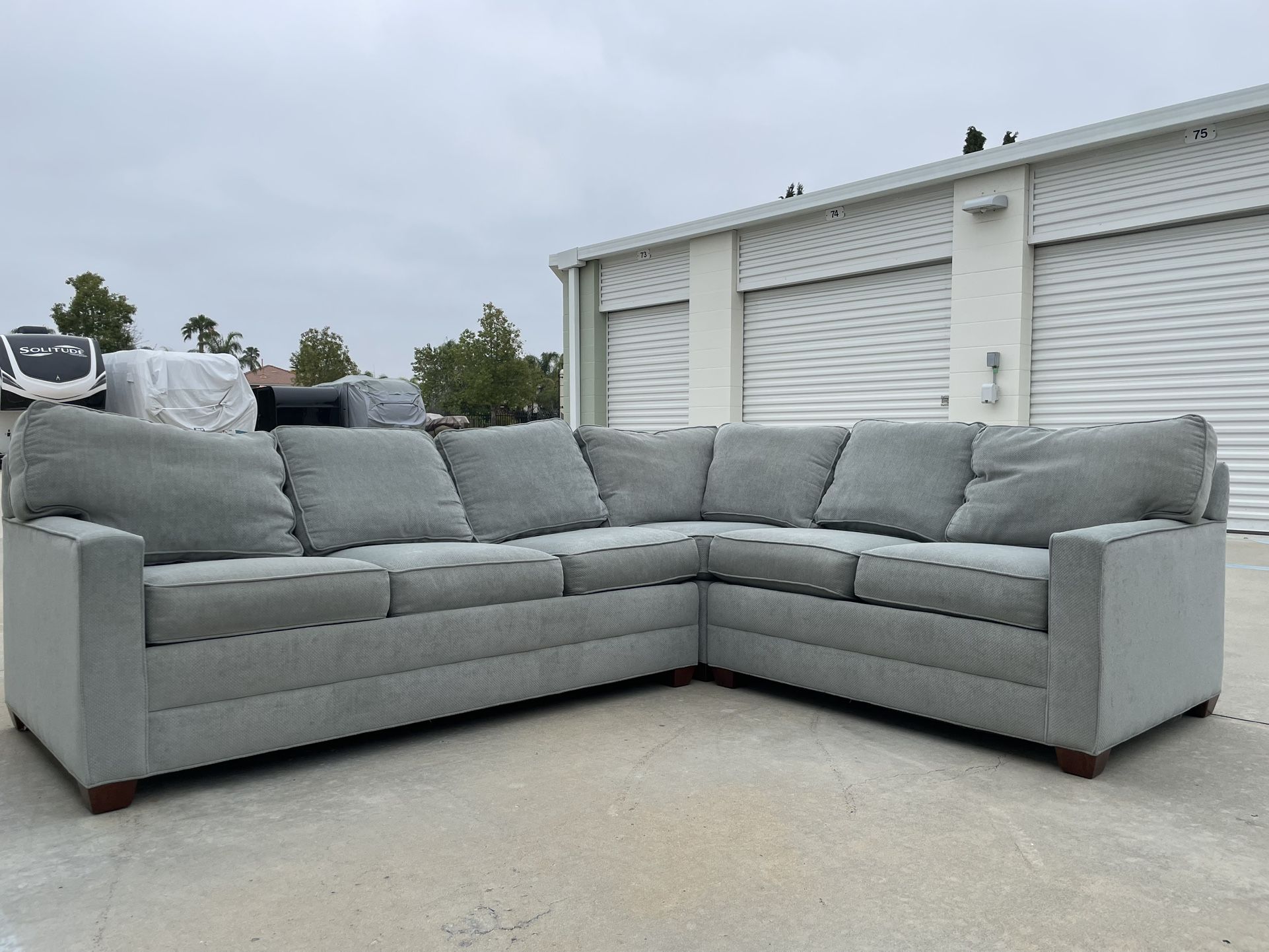 Ethan Allen Sectional Sleeper Couch
