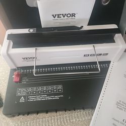 Vevor coil binder machine- new