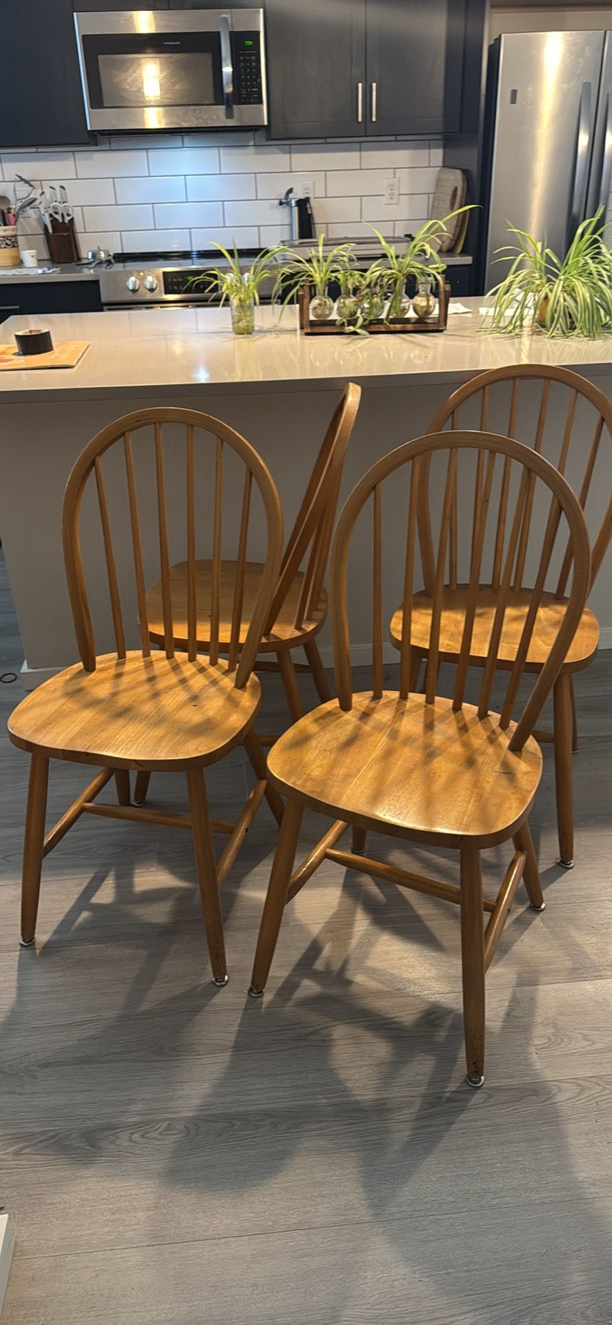 Wood kitchen Table Chairs