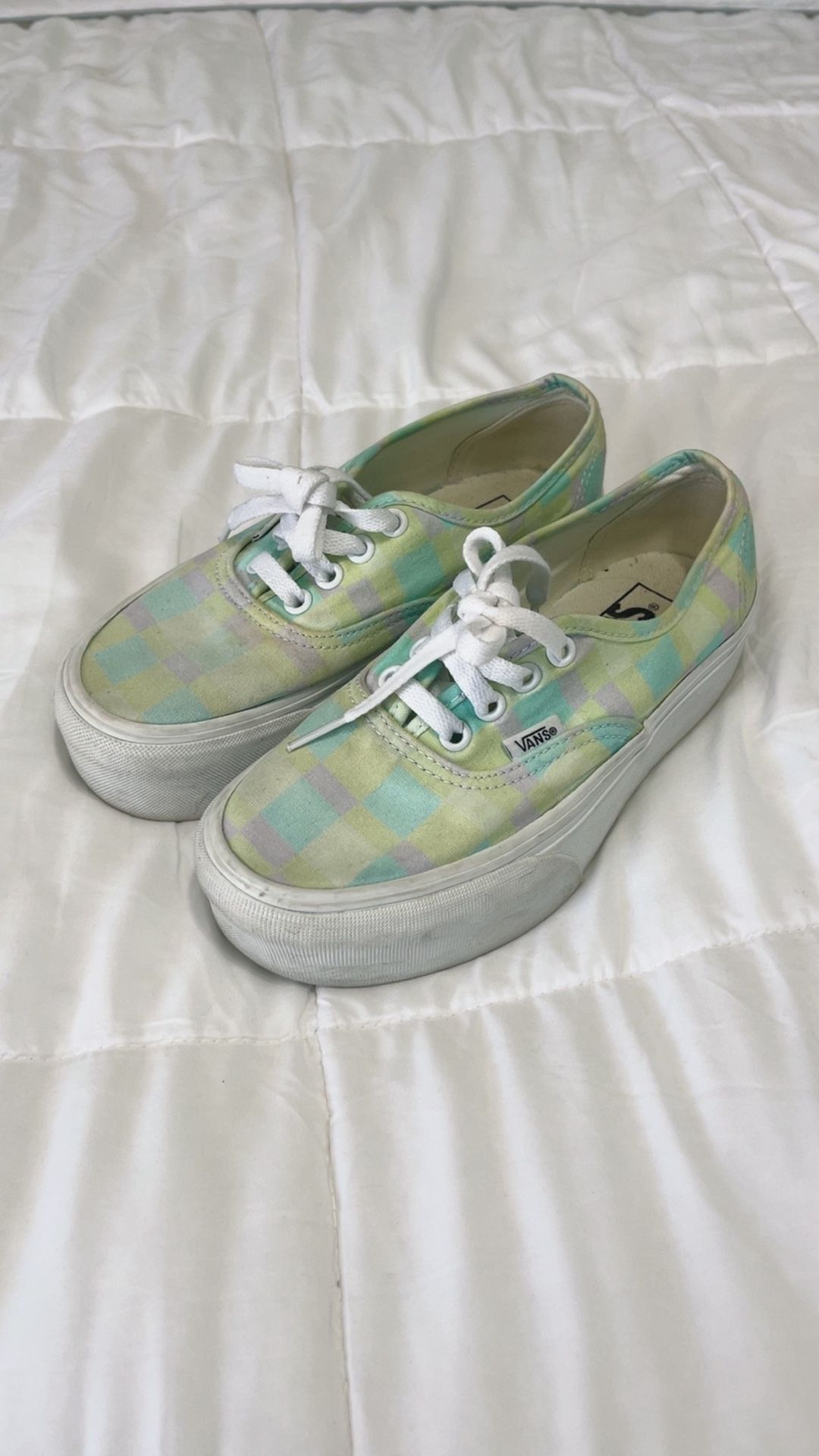 Vans Platform Good Conditions Clean Size 4.5 man In The Last Pic