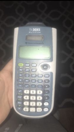 Calculator ti-30xs multiview