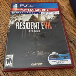 PS4 Resident Evil Biohazard 
