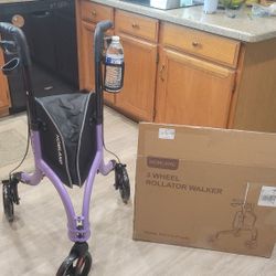 Folding 3 Wheel Walker NEW