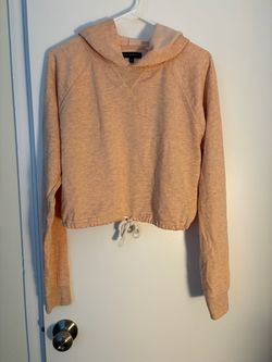 LA Hearts cropped hoodie