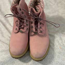Timberland Pink Boots