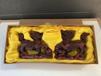 Wooden Kirin decoration