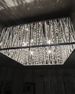 Crystal ceiling lamp