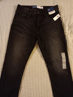 Brand New Pair Of Black Old Navy Slim Fit Jeans