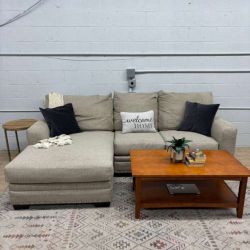 Bob’s Cottage Chic Sectional Sofa (Delivery Available)