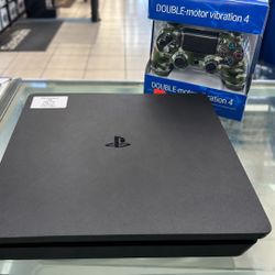 🎮 PlayStation 4 Slim – 1TB Storage – Black – Controller Included! 🔥