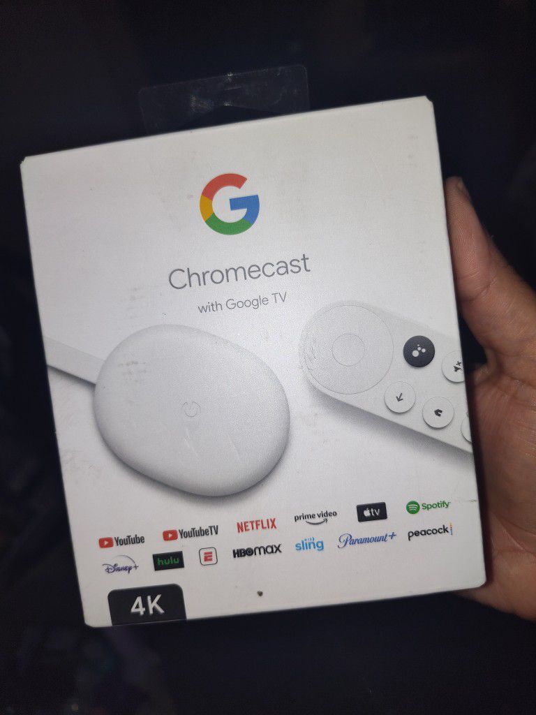 Chromecast W Google TV 4K