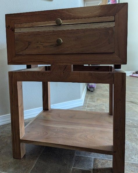 Wood table