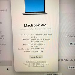 2017 MacBook Pro