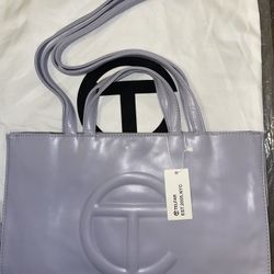 Lavender Telfar Medium Shopping Bag 