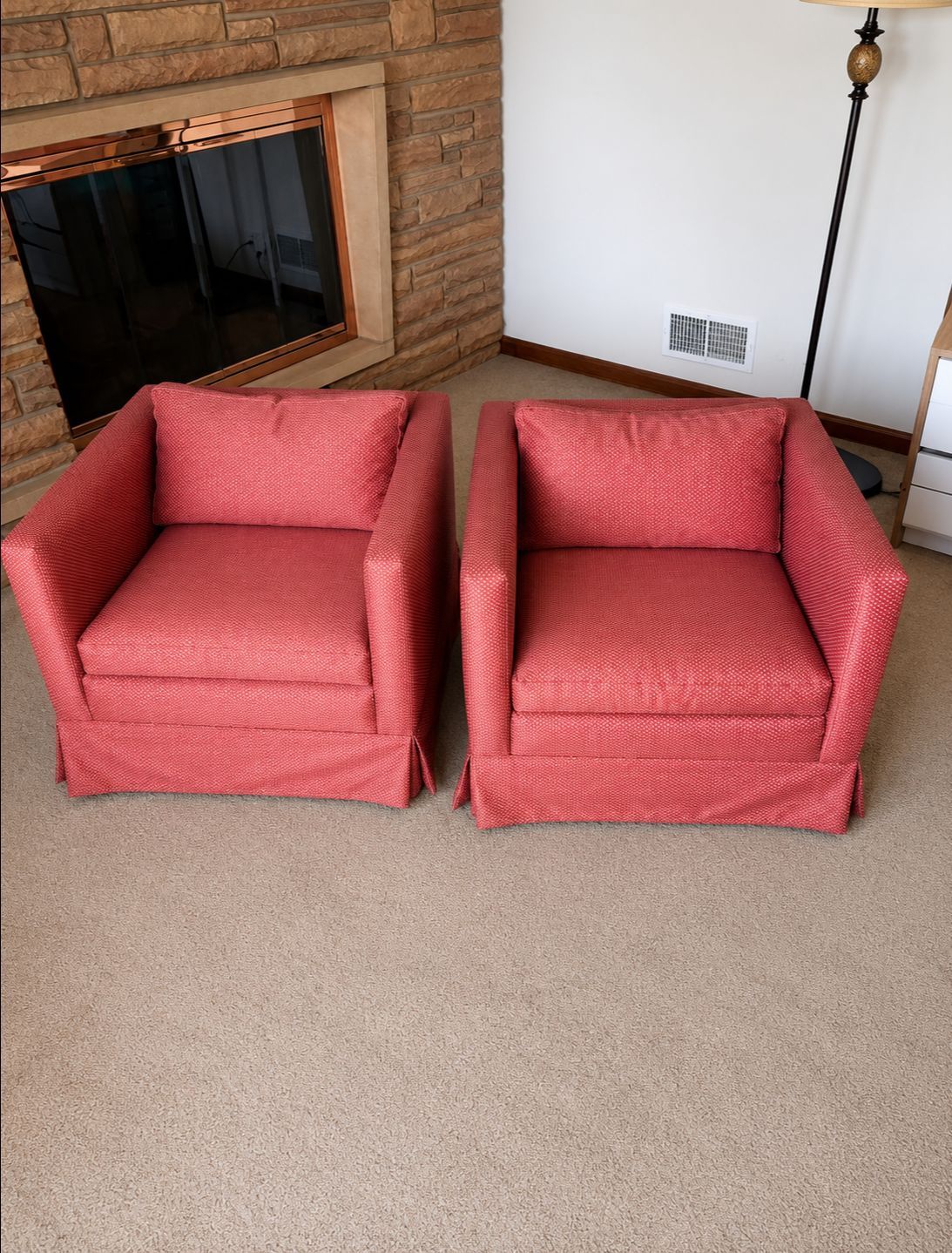 Swivel Chairs - Set of 2
