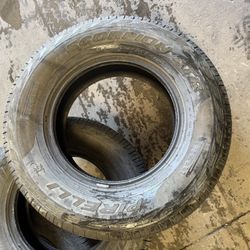 Used Tires 75% Life Left 265/70/R17 Set Of Four 