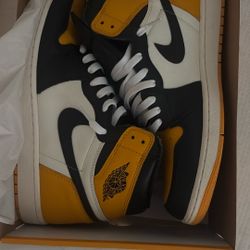 Jordan One High Taxis, Size 12 Men’s Used