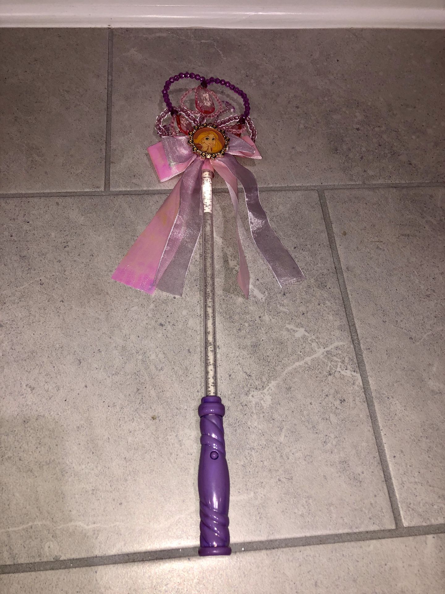 Disney Costume Light Up Wand Tangled Princess Rapunzel