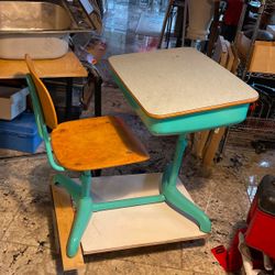 Vintage School Desk