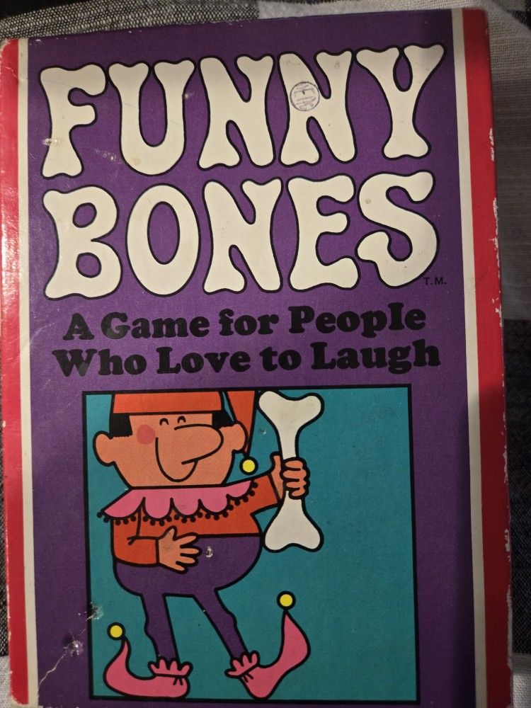 VINTAGE COUPLES CARD GAME FUNNY BONES