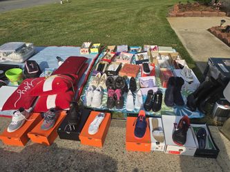 Various Shoes And Hand Bags
