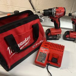 Drill And Impact Milwaukee 