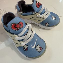Hello kitty kids Nike shoes